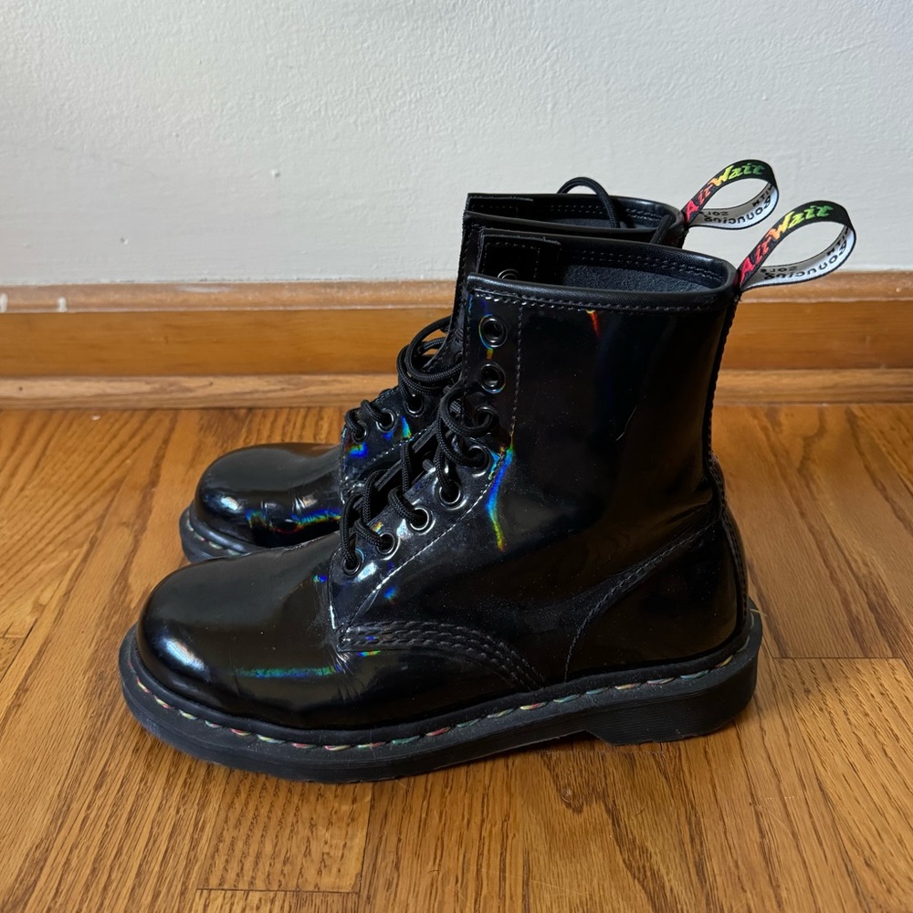Doc Martens w/ Iridescent Shine